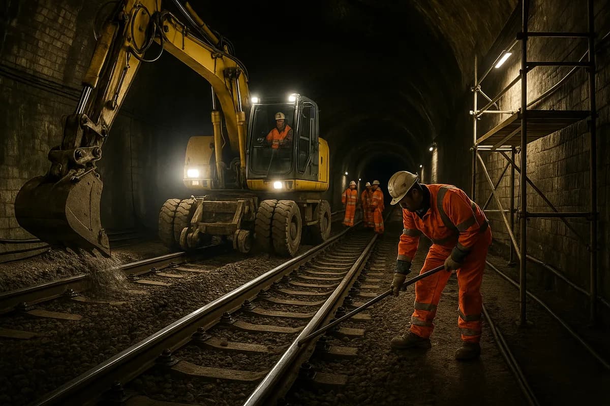 MOA  – Régénération de tunnels ferroviaires
